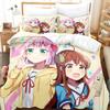 Kawaii Das Dämonenmädchen von nebenan Bettwäscheset Einzelbett Twin Full Queen King Size Bettset Erwachsener Kind Schlafzimmer Bettbezugsets Anime