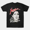 T-shirt da uomo con stampa nera Polistirene X Ray Spex Stampa su carta transfer senza taglio Maglietta in cotone