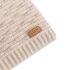 New Style Unisex NIU Letter Slouchy Winter Hats Fur Lined For Men Women Warm Beanie Cap Casual Decor Winter Knitted Hats