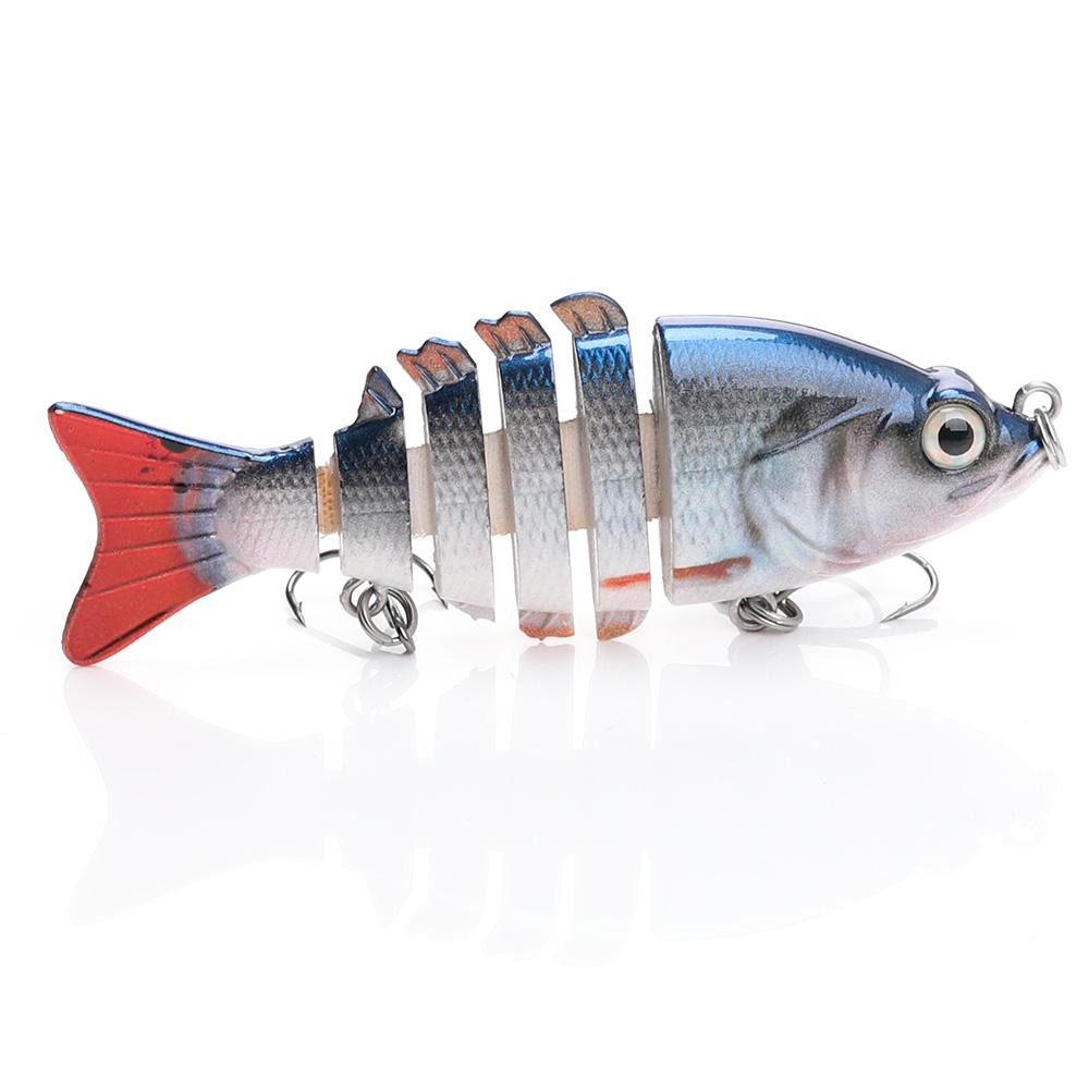 

8см 10г Многосекционный Свимбейт Щука Джеркбейты Рыболовные Приманки Воблеры Искусственная Приманка для Тонущей Минноу Приманки Крэнкбейт