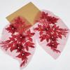 Luxury 3D Flower Patch Flower Embroidery Flower Embroidered Patches  Bridal Gown Decor