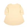 Sleeve with Mokemimi Cat Ears [Kusuguru Japan] 3/4 T-Shirt