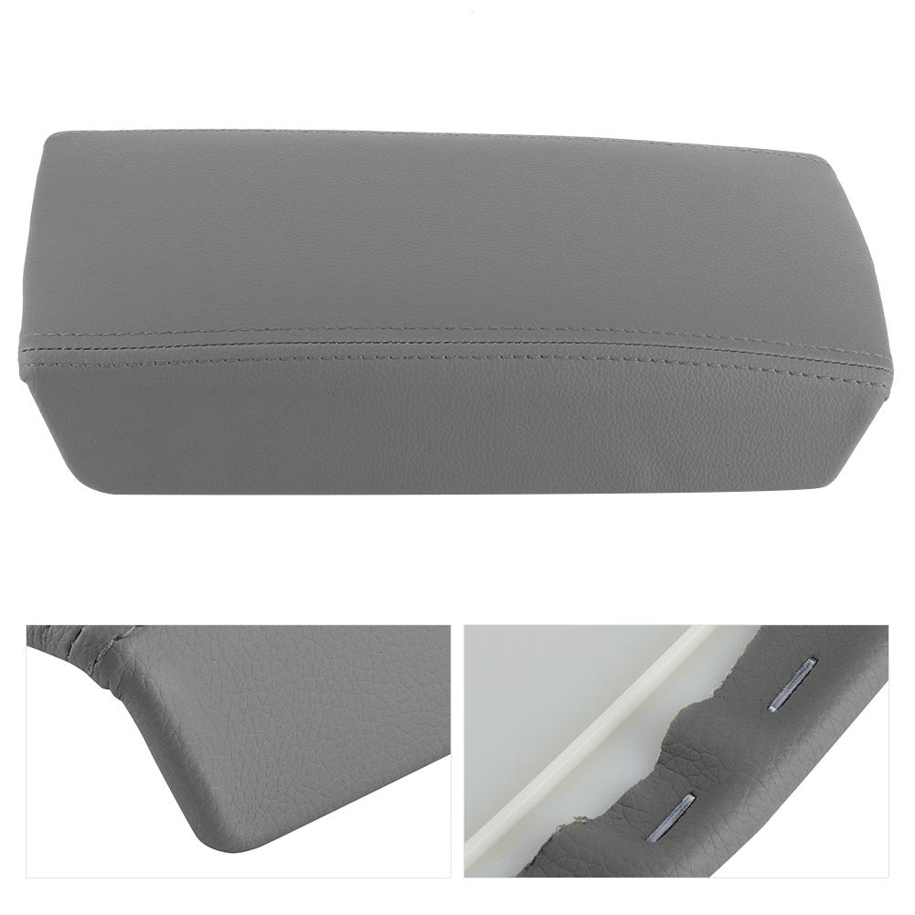 Center Console Armrest Lid Central Box Cover Cap Fit for Honda Accord 7th 2003‑2007Gray