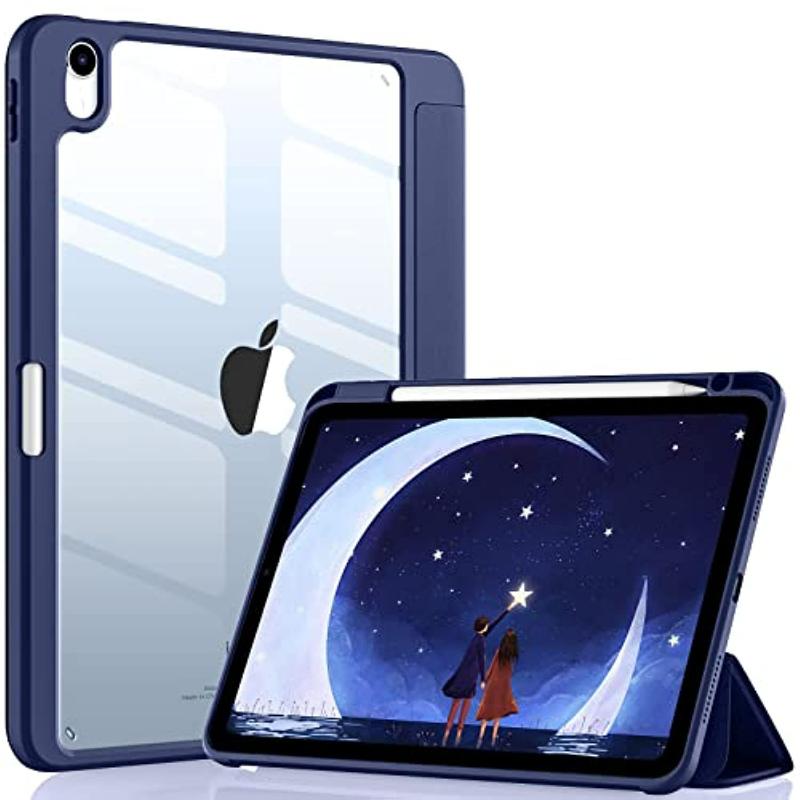 

Жесткий прозрачный защитный чехол для нового iPad 10 2022 10-го поколения с держателем-карандашом для планшета Apple IPad 10 9 дюймов 2022 Противоударный чехол