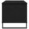 Coffee Table Black Oak Effect 90 x 44.5 x 45 cm Engineered Wood