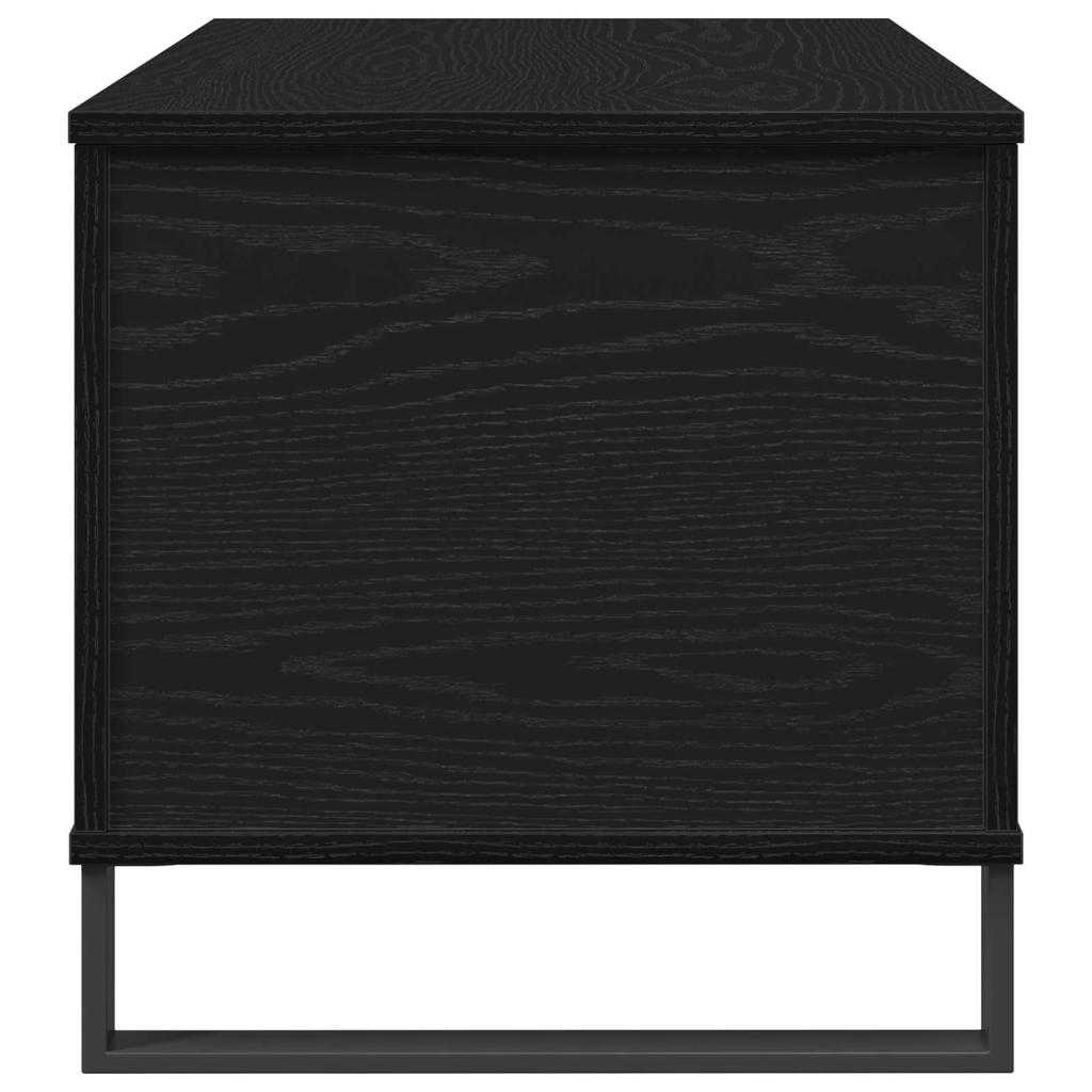 Coffee Table Black Oak Effect 90 x 44.5 x 45 cm Engineered Wood