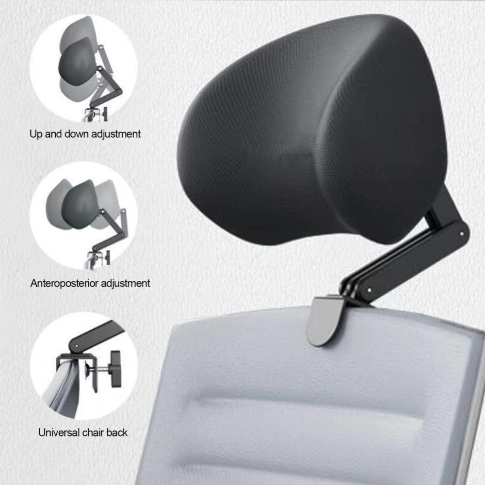 High Quality Attachable Chair Chair Headrest Ergonomic Adjustable Support Cushion Neck Support Sponge Chair Pillow