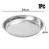 28/30/32/34cm Dumplings Fish Steamer Stainless Steel Kitchen Wok Durable Steaming Tray