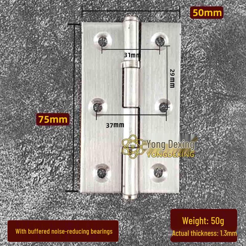 Stainless Steel Folding Casement Hinge for Doors, Windows, Wooden Boxes & Luggage (1-4 inches)