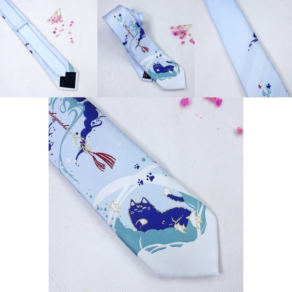 Original Fantasy Necktie Wanderer Style Necktie For Genshin Impact Fans
