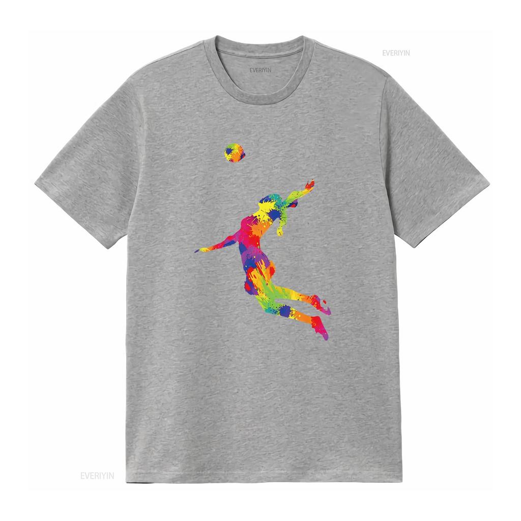 Womens Volleyball Girl Women Youth T Shirt vintage Washed Top For Everyday Wear designer clothes Casual Stylish graphic fashion