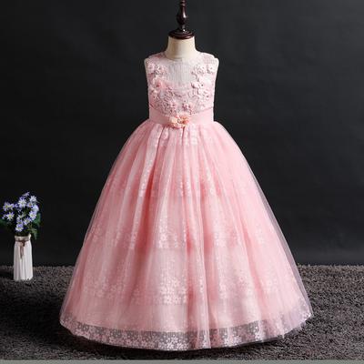 Sukienki dziecięce Sukienki dziewczęce Długie ubrania do występów Sukienki dziewczęce Średnie i duże dzieci Sukienki dla księżniczek