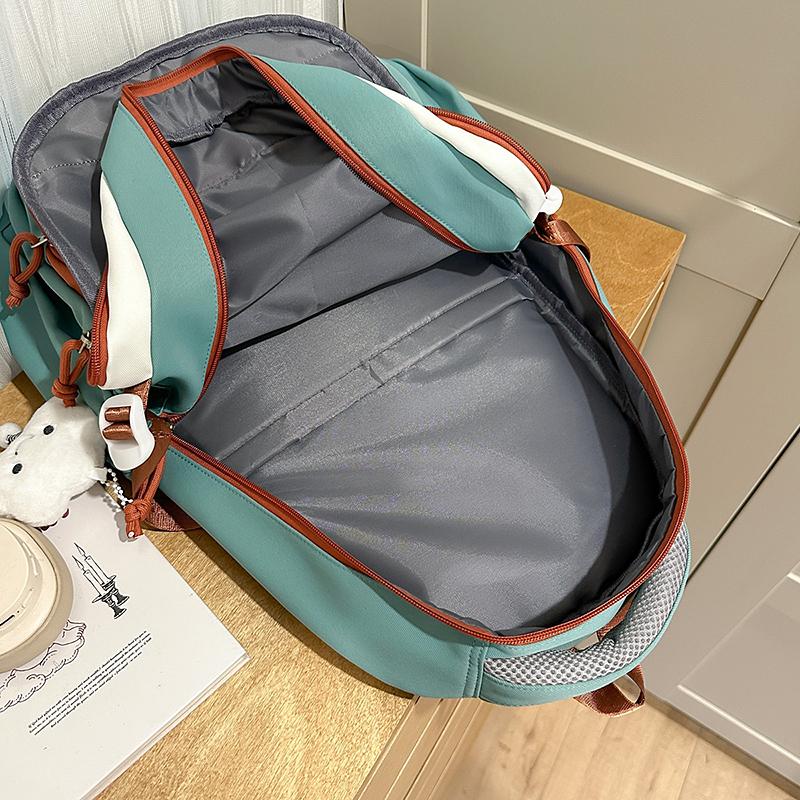 Junior School Student Schoolbag Girl Backpack Large Capacity Lightweight Backpack