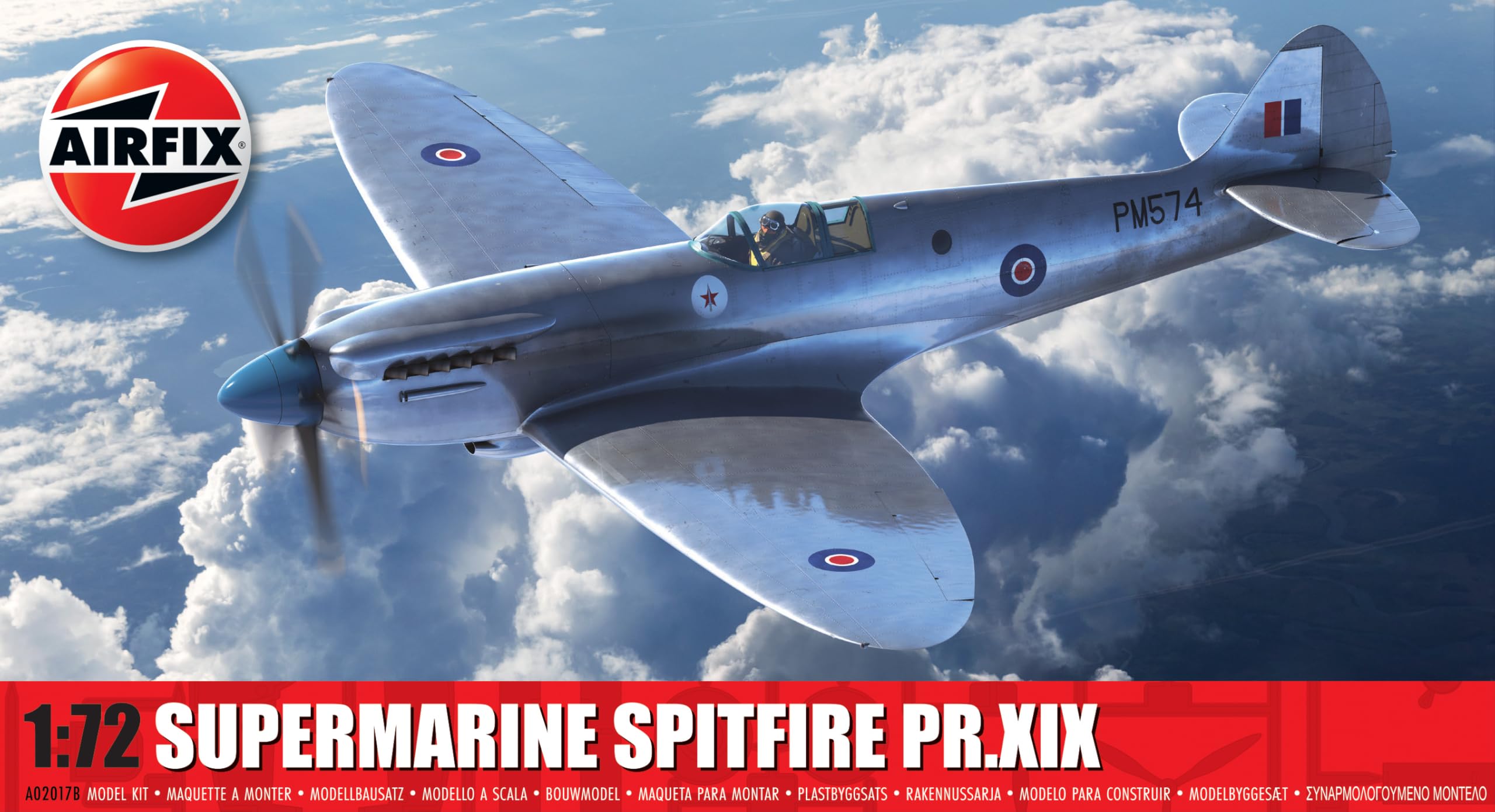

Пластиковая модель Airfix Supermarine Spitfire 1/72 PR.XIX X-2017B (Самолет)