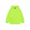 WE11DONE FW23 Logo Fleece Loose Fit Long Sleeve Hoodie Unisex Hoodies Lime-Green WD-TH3-23-778-U-LM