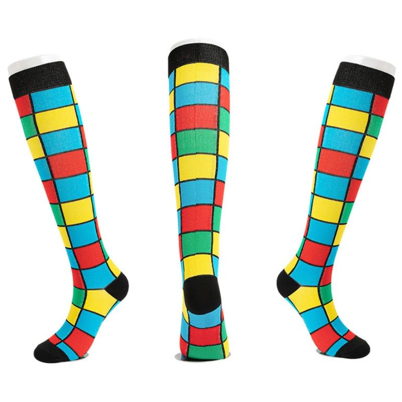 5 Pairs Pain Relief Socks Knee High Socks Compression Tube Stockings Edema Diabetes Socks Varicose Veins Socks for Women