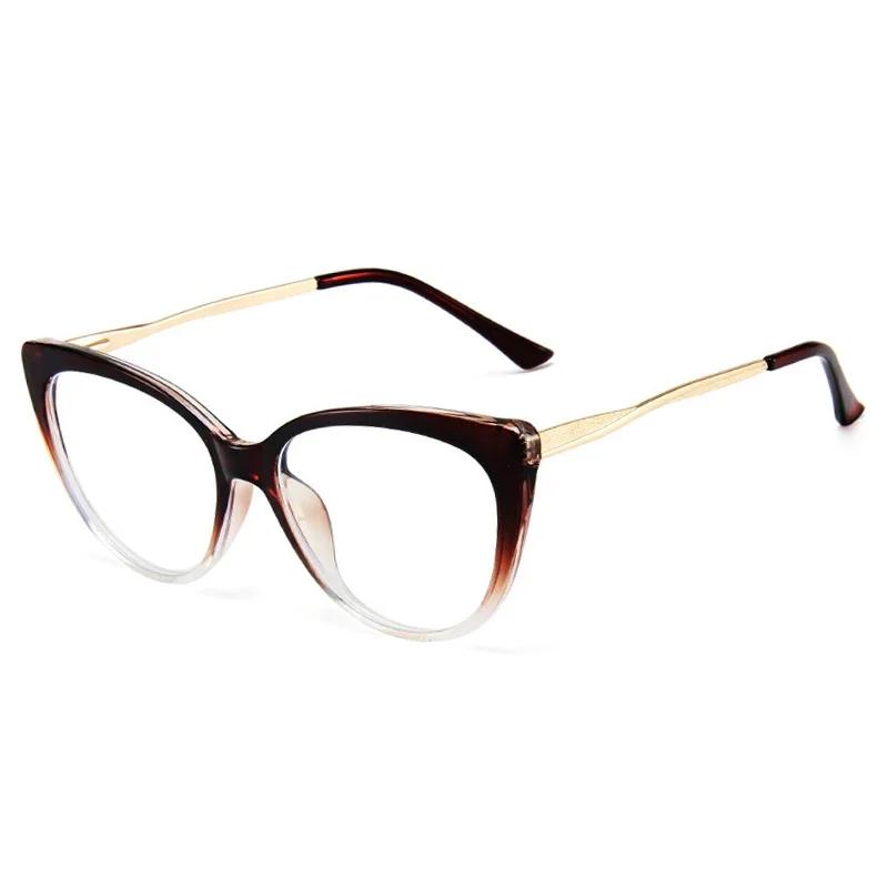 Stylish Cat Eye Optical Eyeglasses Frame Female Retro Clear Lenses Optical Glasses Frames Prescription Spectacle Frame