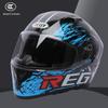 Hot-Selling DOT Certified Dual Visor Motorcycle Helmet with Color Mirror