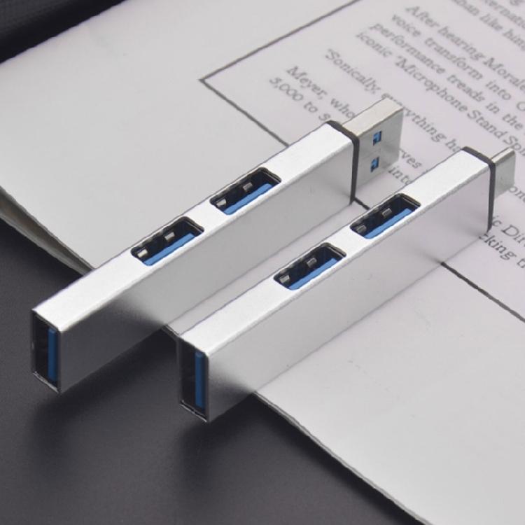 Efficiency USB C Hub 3Ports USB3.0 Hub for 5Gbps Data Transfer USB2.0 480Mbps