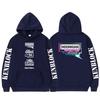 Ken Block 43 Hoodie Graphic Letter Print Hooded Aesthetic Gothic Men Women Sweatshirt Oversized Fleece Tops Fashion Streetwear