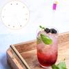 10pcs Acrylic Drink Mixer Stirring Drink Mixer Sticks for Cocktail Juice Drink Mixer Bar Bar Coffee Shop