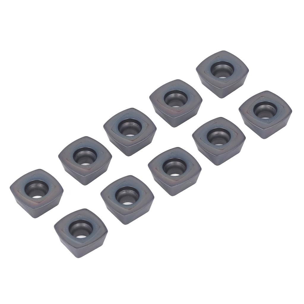 10 STÜCKE Dreheinsätze Beschichteter Hartmetall CNC Fräser Ersatz Drehbank Fräsen Spannwerkzeuge