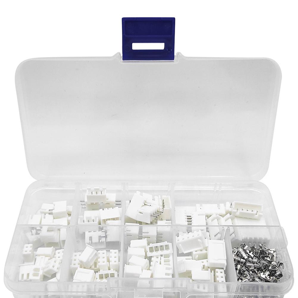 Complete 230Pcs For JST PH Connector Kit 2 0mm Pitch for 2/3/4/5 Pin Connections Perfect for Circuit Boards and LED Lighting