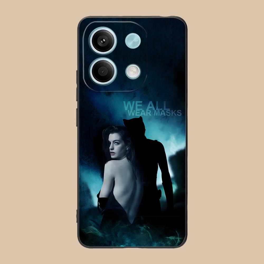 Anne Hathaway Mobile Phone Case for POCO M7 M6 M5 M4 M3 X7 X6 X5 X4 X3 Pro GT 5G Colorful Printing Cover Cover Pretty Cellphones