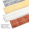 1PC New Adhesive Ceiling Decorative Strip Waterproof Wall Stickers Baseboard Wallpaper Home Decoration Wall Border Skirting