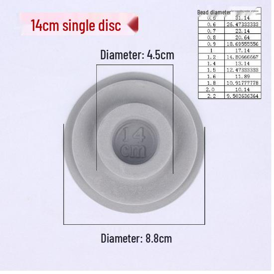 Handmade Flocked Necklace & Bracelet Display Tray with Measuring Scale