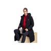 Fila 2023 Winter New Long Down Jacket Basic Fitness Sports Hoodie Women Outerwear Black A11W341909FBK