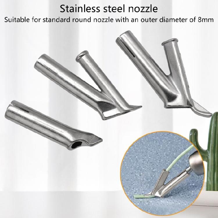 Welding Nozzle Triangular Y Hot Air Guns Head Heat Torch Welding Soldering Tip