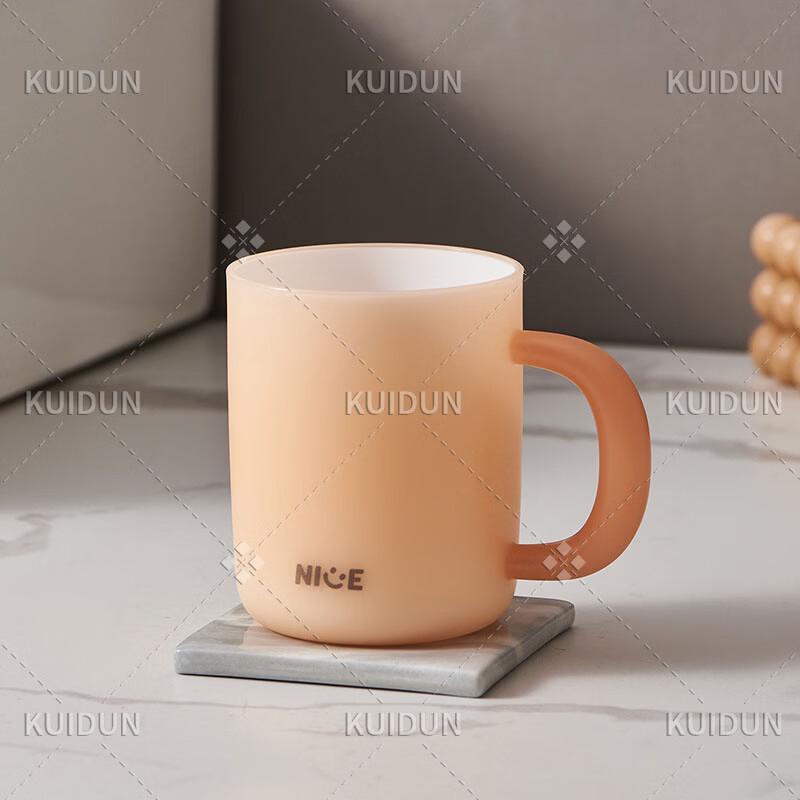 KUIDUN Frosted Gradient Toothbrush & Mouthwash Cup
