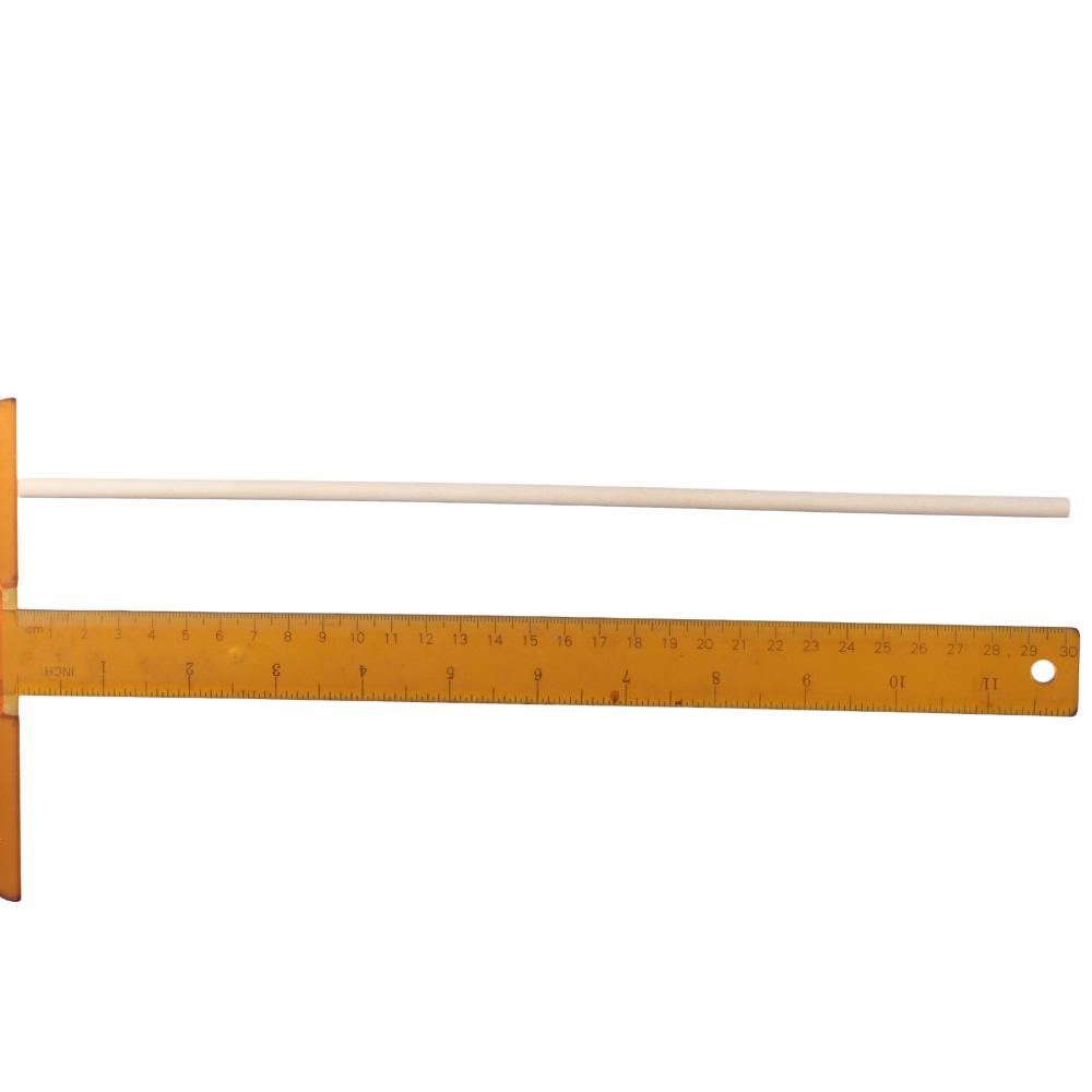 25Pcs 1/4 X 12 Inch Wood Sticks  Wooden Doweling Rods Portable Precut Dowels  Tiered Cakes