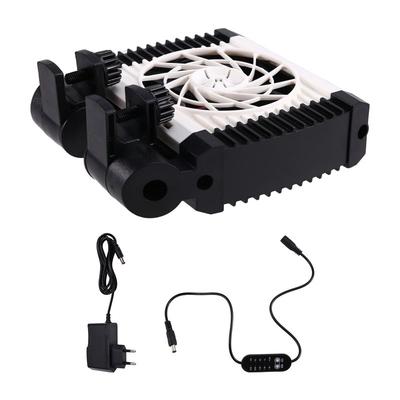 2025 Trend EU PLUG Fish Tank Cooling Fan Aquarium Fish Tank Adjustable Fan With 6 Wind Speeds Aquarium Cooler Chiller