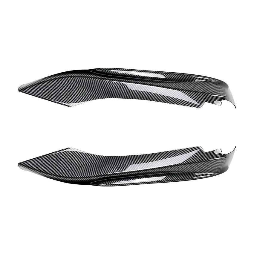 Front Bumper Protector Lip Spoiler Splitters For BMW F32 F33 F36 4 Series 2014- M-Sport M-Tech (M Sport Models Only)