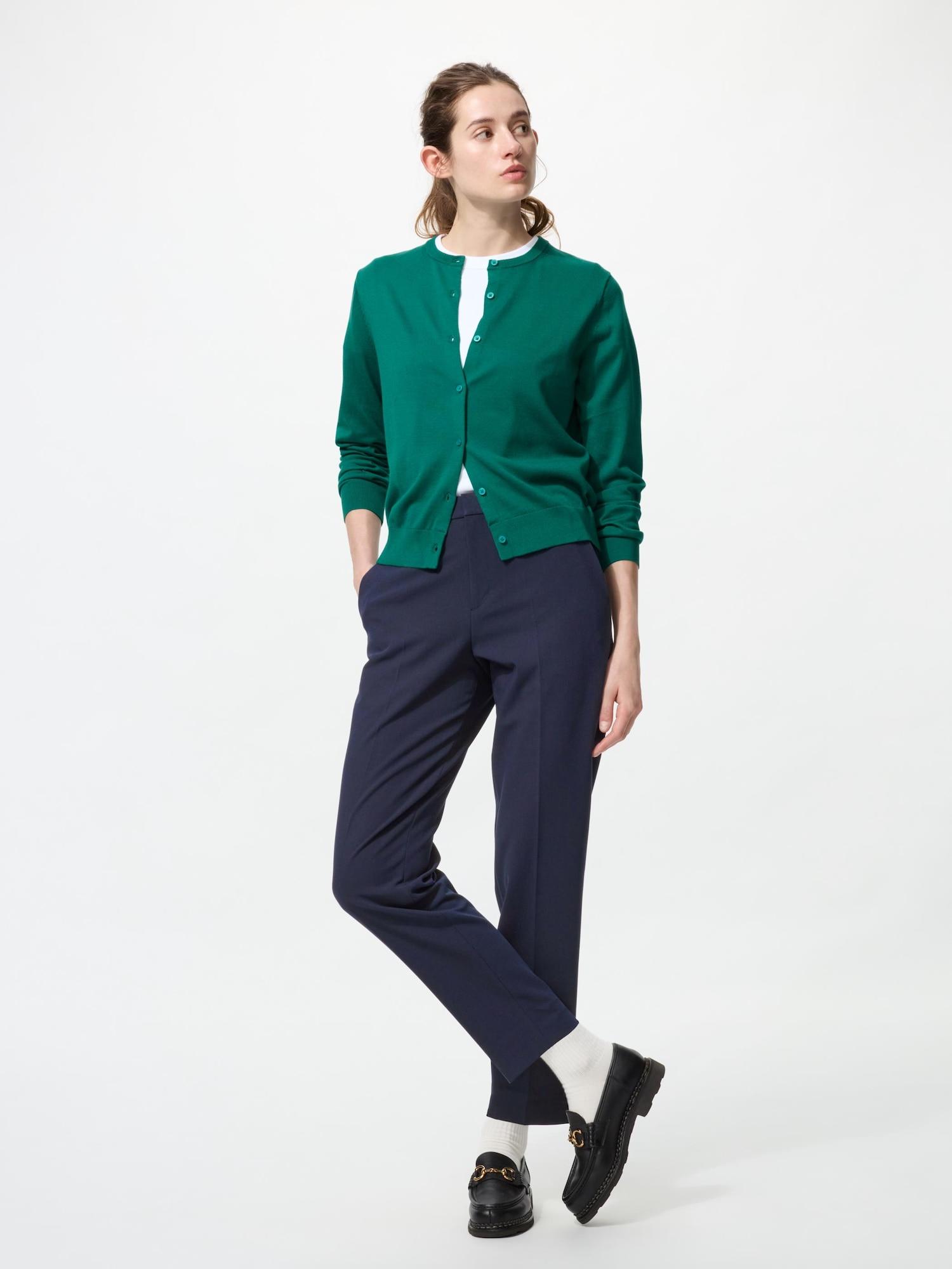 

Брюки Uniqlo Smart Ankle Длина 69 73см Длинные 69 NAVY/WOMEN XS