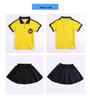 2025 Kids' Summer School Uniform: Short-Sleeve T-Shirt Sportswear for Kindergarten, Primary, and Secondary Students