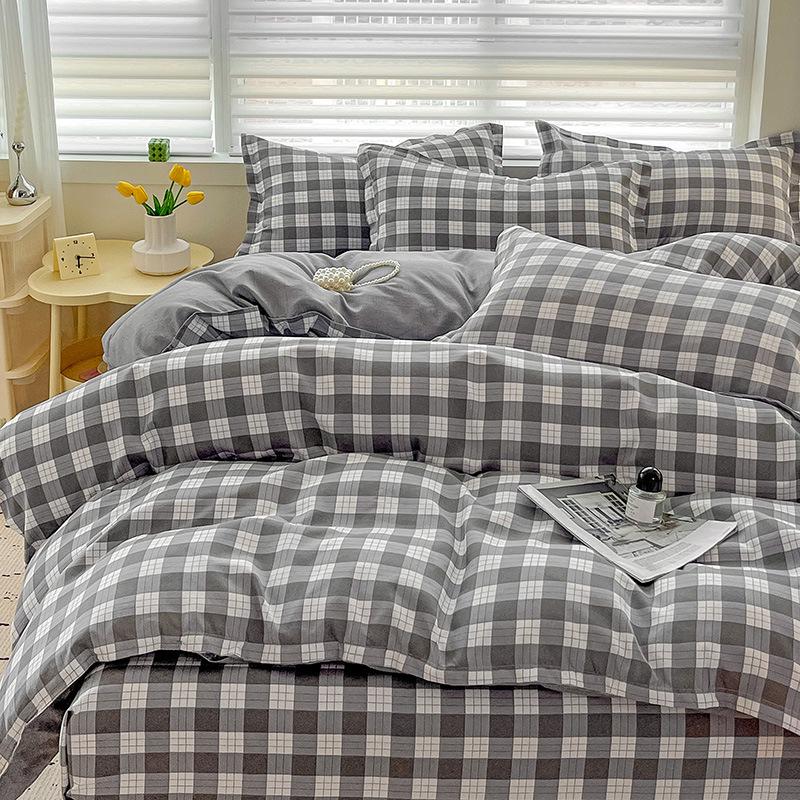 2025 Spring Sanded Quilt Cover – Single Purchase, Home & Dormitory Double Quilt Cover