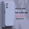 Realme V5 Phone Case: New Style Liquid Silicone Protective Cover