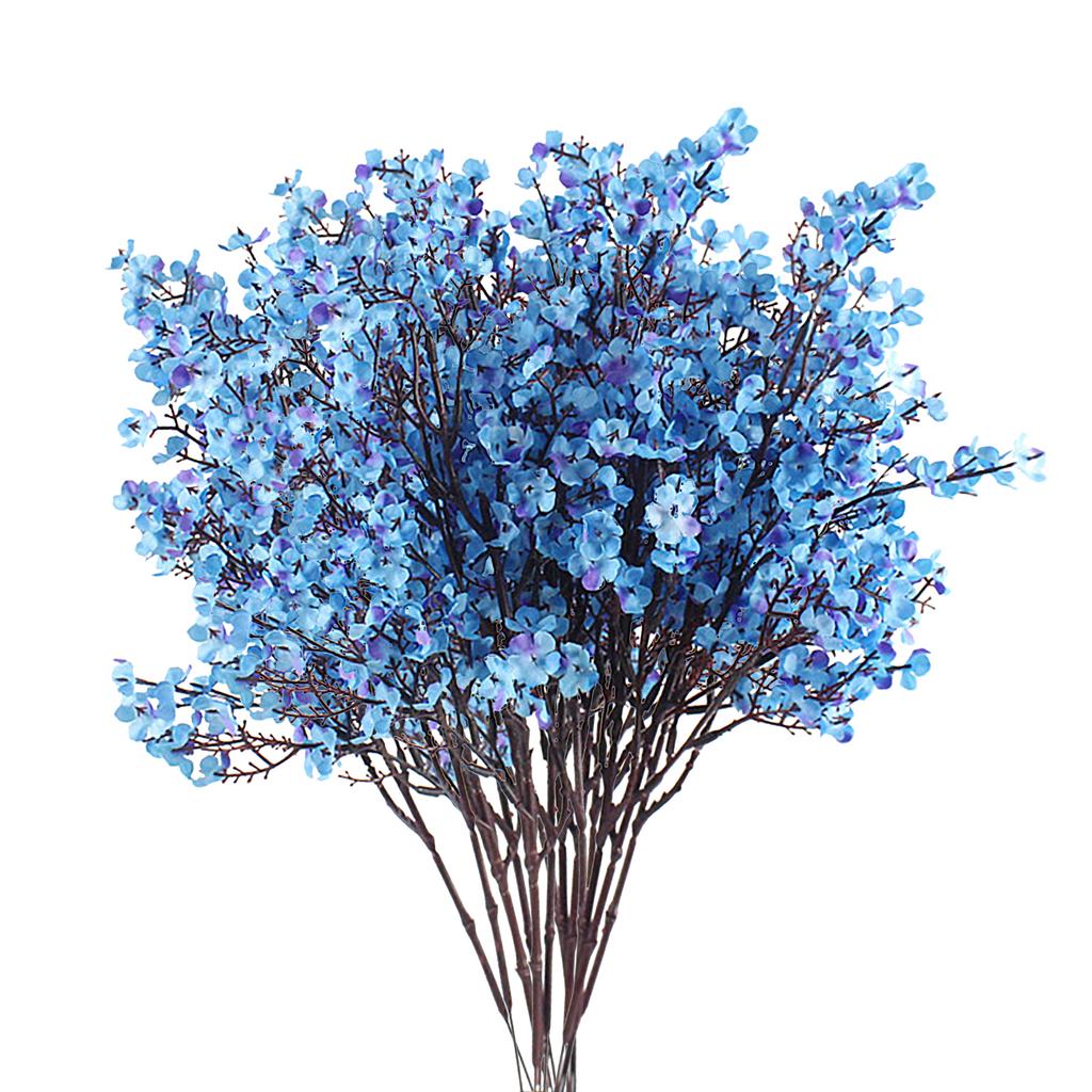Babys Breath Artificial Flowers Gypsophila Faux Flowers Fall Decor Floral Bouquets for Vase Home Wedding Centerpiece