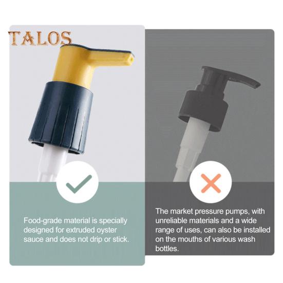 Oyster Sauce Squeezer Pump Bottle Versatile Dispenser for Oil Chili Tomato & Soy Sauce Easy-to-Use Nozzle Sauce Distribution Kitchen Tools