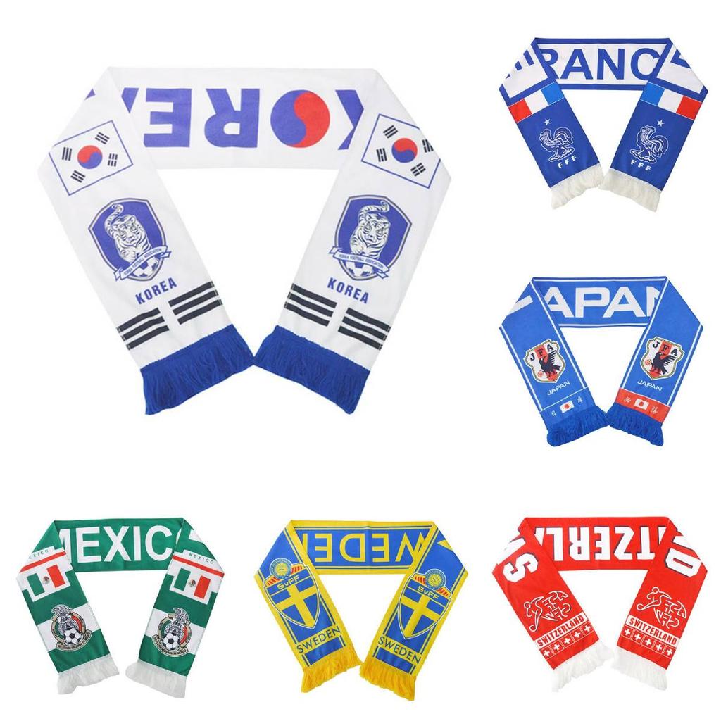 European Cup Soccer Scarf With Quickdry Cotton Fabric For Fans And Collectors