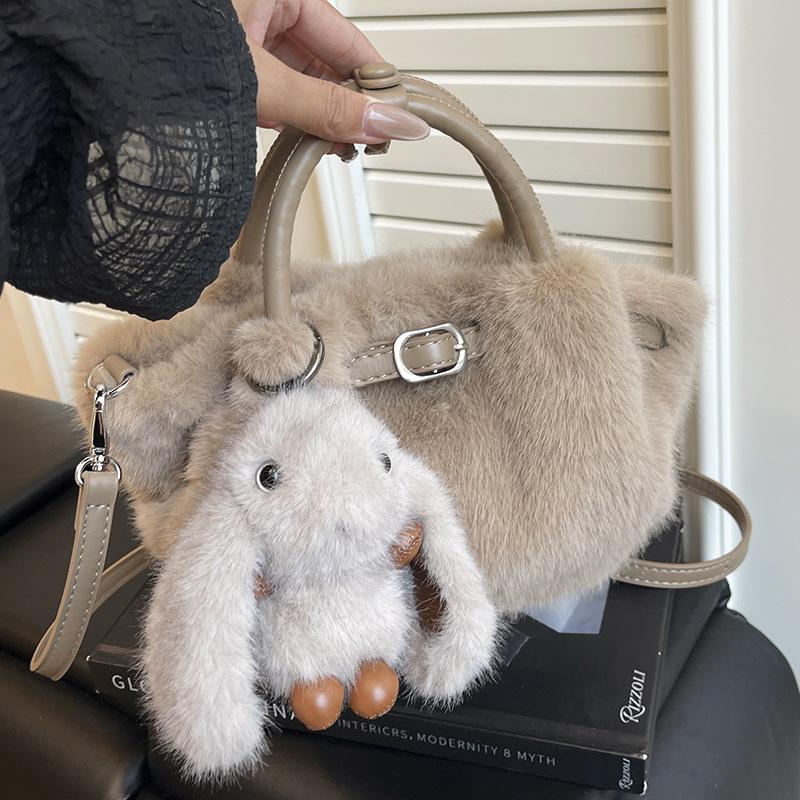 Hand-held Vegetable Basket Bag, Pleated Bucket Bag, Fashionable Single-shoulder Crossbody Bag