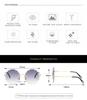 2020 Cut Edge Frameless Women's Sunglasses, Floral Design with Colored Ocean Lens, Style 5508