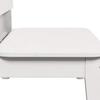 Garden Chair White 60x52.5x72 cm Solid Pine Wood