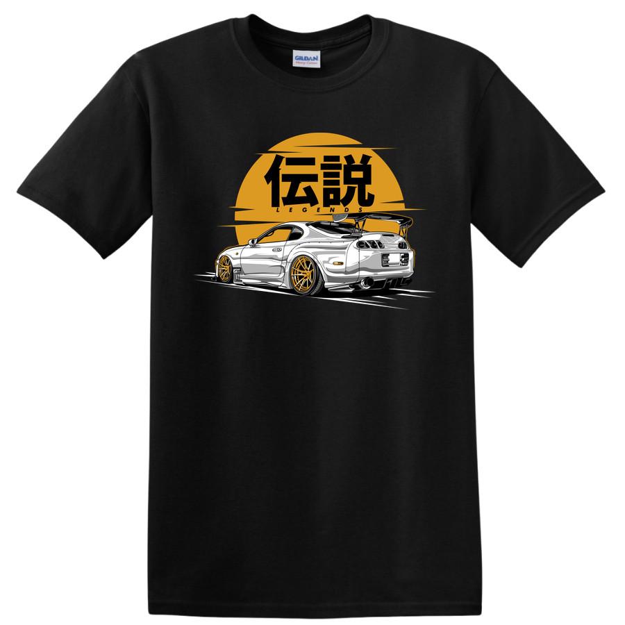 Car Legends JDM T Shirt Racing Graphic Tee Automotive Vehicle Art Design