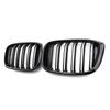 Pair Double Slat Car Front Grill Grilles Kidney Grill For BMW X3 G01 G08 X4 G02 2018    Racing Grilles Car Styling
