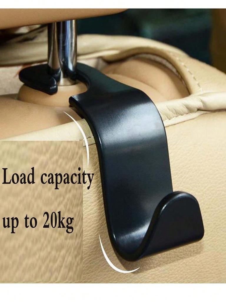 2pcs Car Seat Back Hooks, Universal Vehicle Seat Hook Hanger, Car Interior Accessories, Hidden Multifunctional Organizer, Car Back Seat Hooks