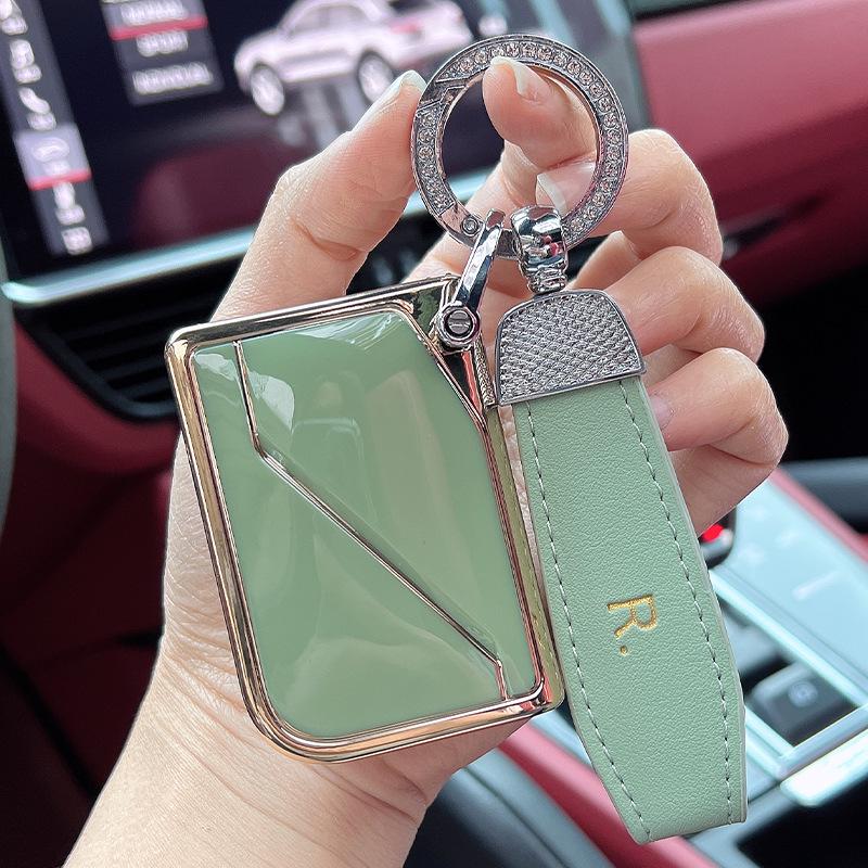 Lynk & Co Key Case: 2022 Limited Edition - Fits 06, 03, 01, 02 Hatchback Models, Stylish Buckle Design for Women.